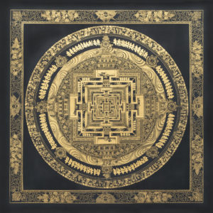 Kalchakra Mandala Thangka - Wheel Of Time - Master Artist